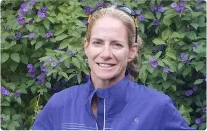 a lady client that left a review