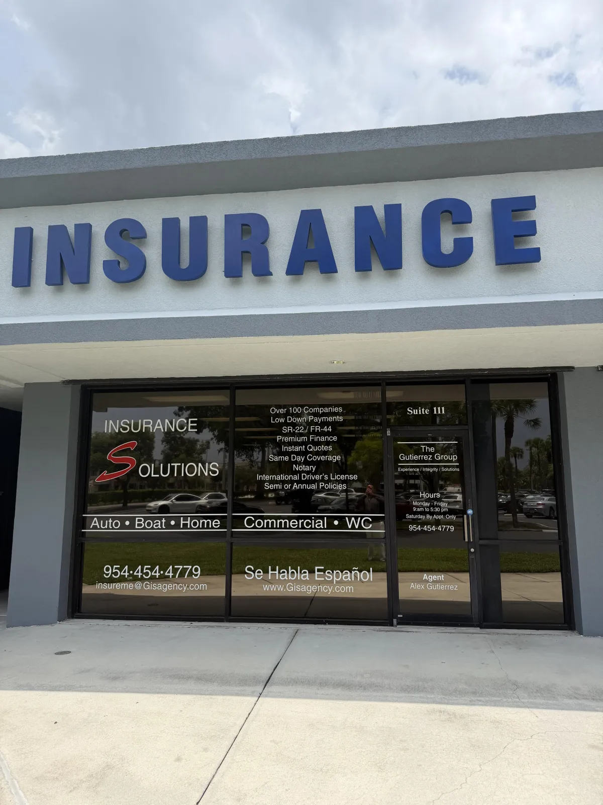Experienced insurance professional advising a client on custom coverage options