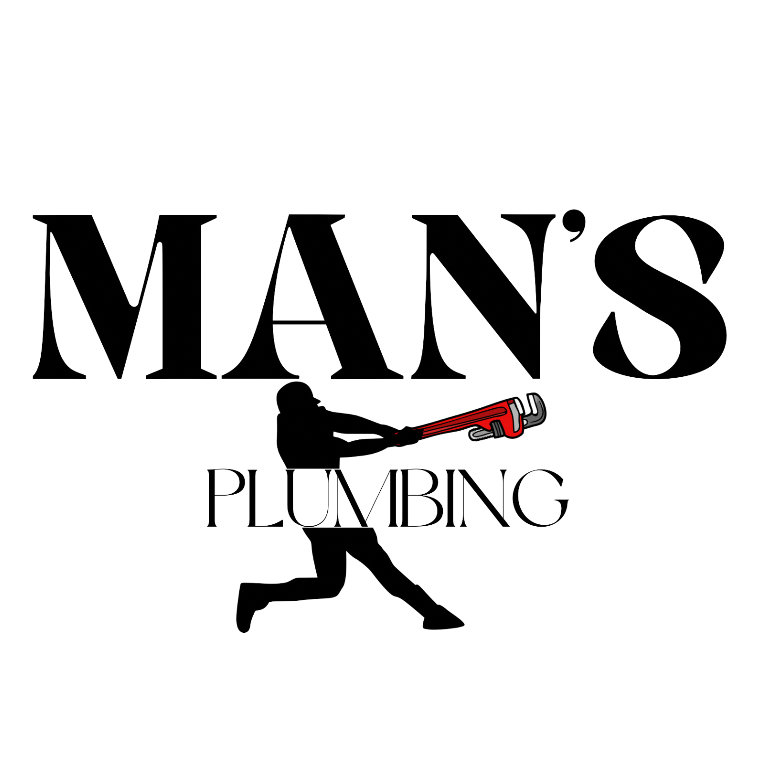 Man plumbing
