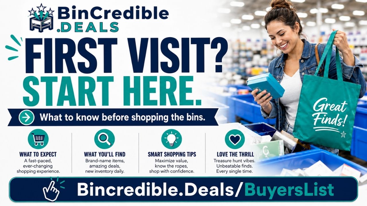 First Visit? Start Here: What to Know Before Shopping the Bins