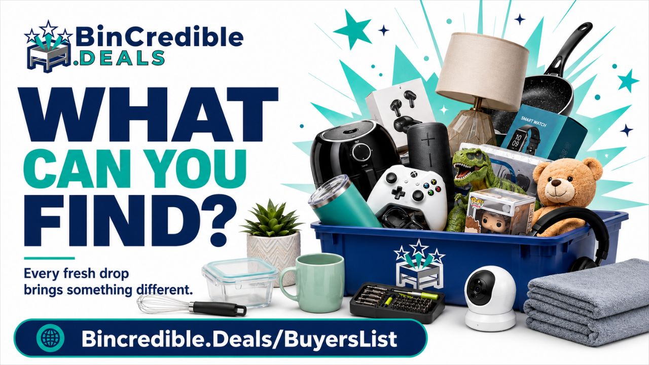 What Can You Find in the Bins at BinCredible Deals?