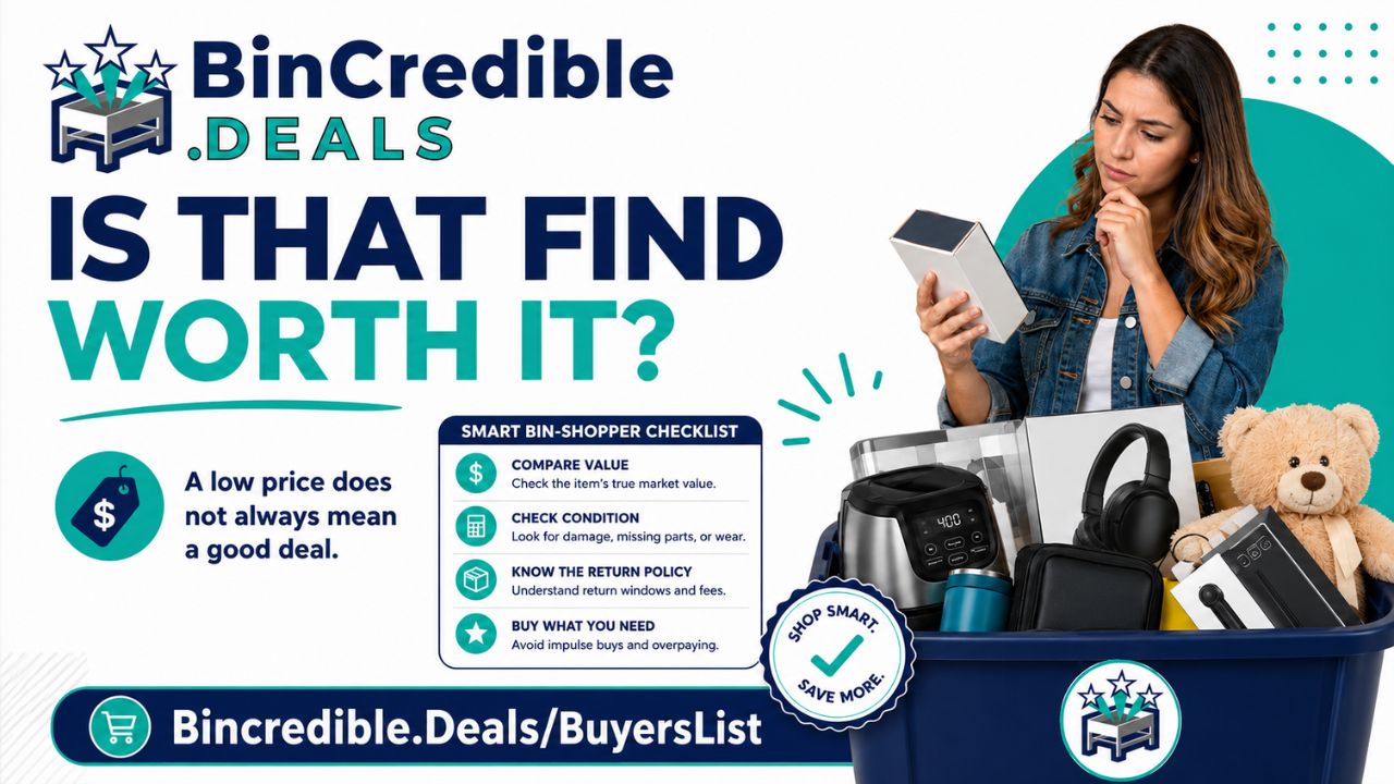 Is That Bin Store Find Worth It? How to Know Before You Buy