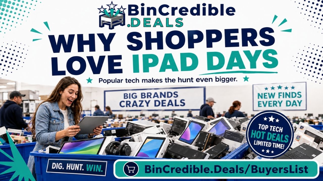 Why Shoppers Love iPad Days at BinCredible Deals