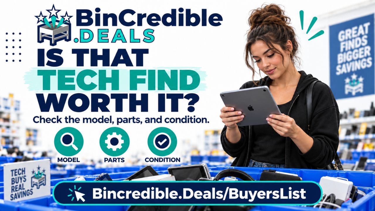 How to Spot Good Electronics Deals at a Georgia Bin Store