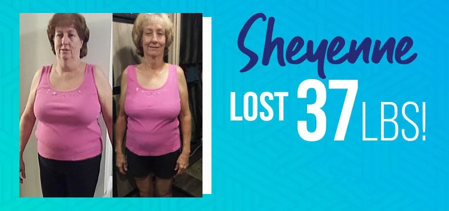MetaVive Weight Loss, Sheyenne lost 37 pounds