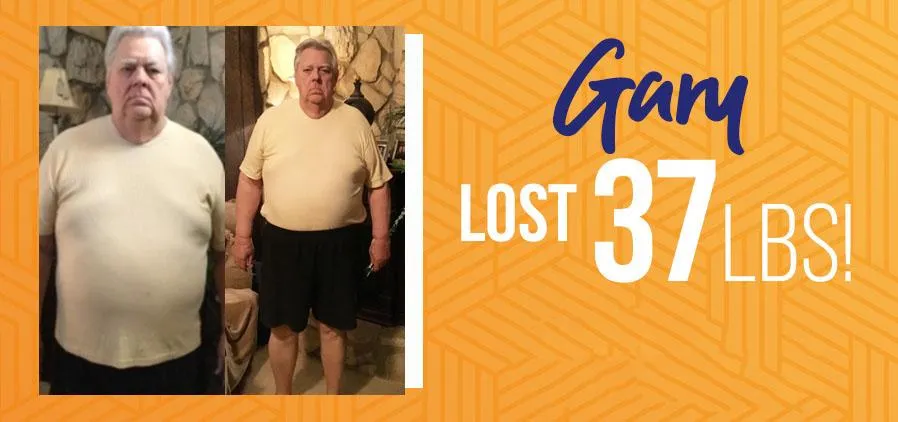 MetaVive Weight Loss, Gary lost 37 pounds