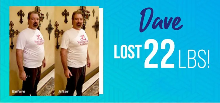 MetaVive Weight Loss Dave Lost 22 pounds