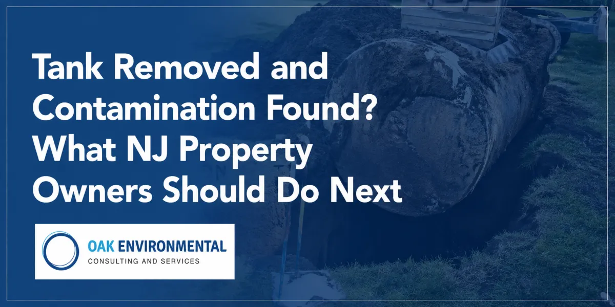 Tank Removed and Contamination Found? What NJ Property Owners Should Do Next
