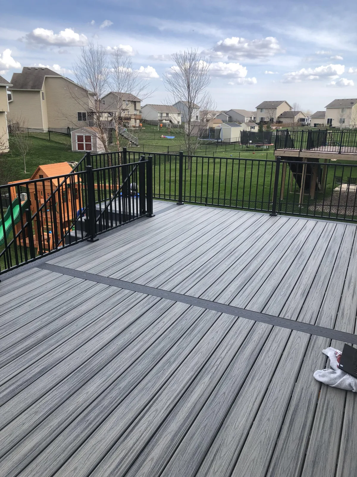 Ankeny, Iowa composite deck design and construction