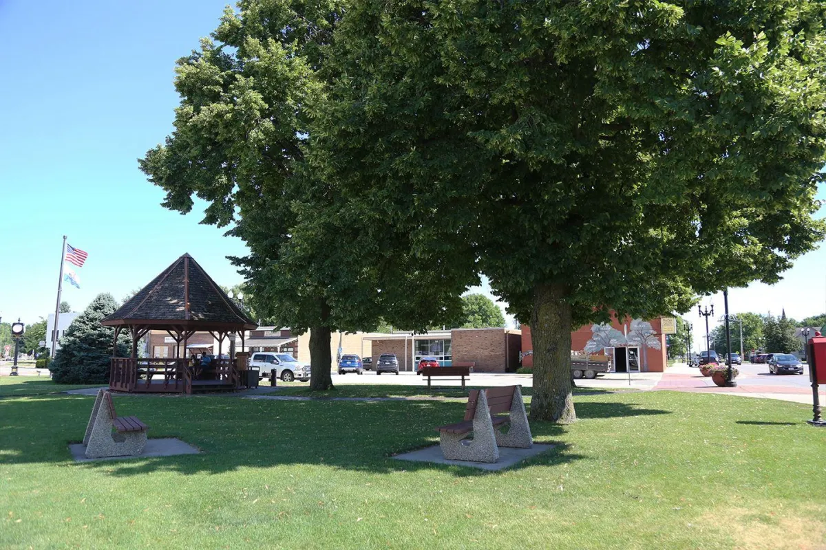 Downtown Waukee Park's Triangle Park