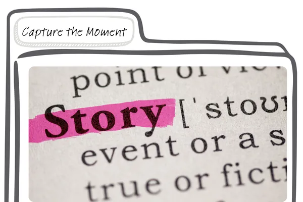 A dictionary excerpt for story