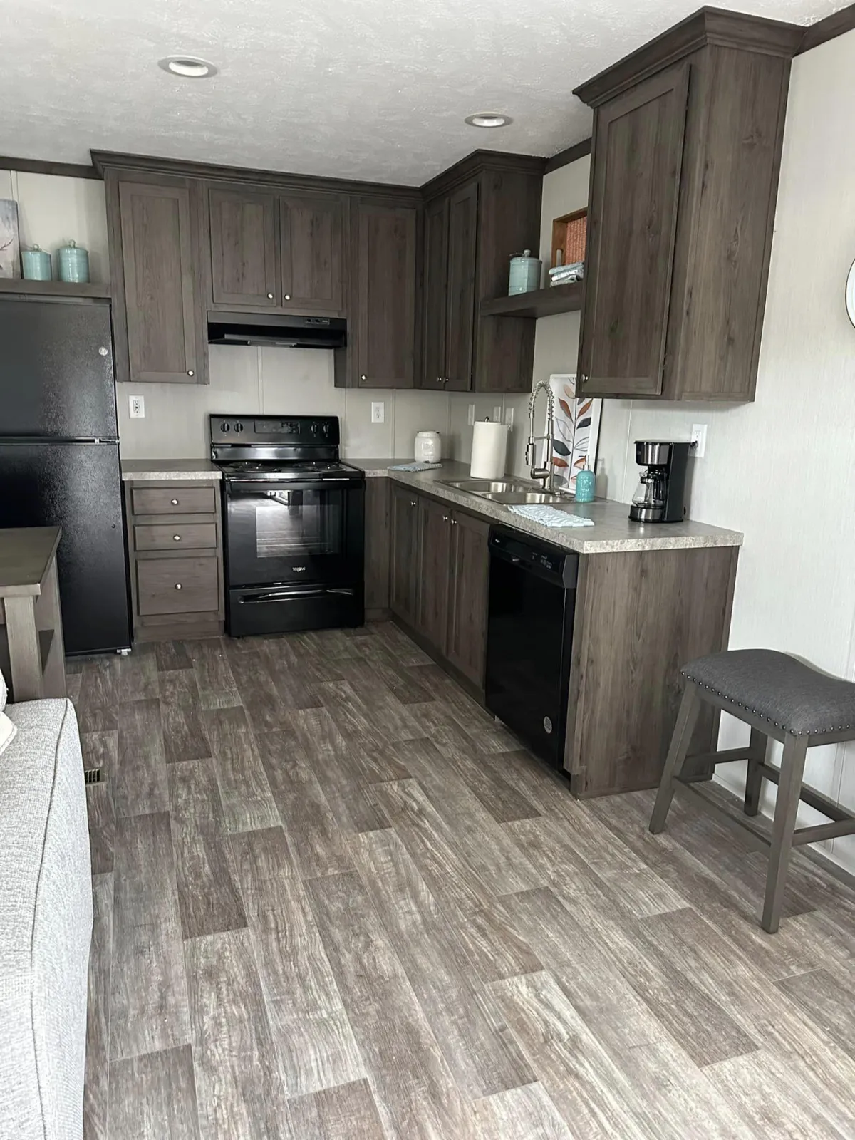 Kitchen area of a home at Dogwood Estates