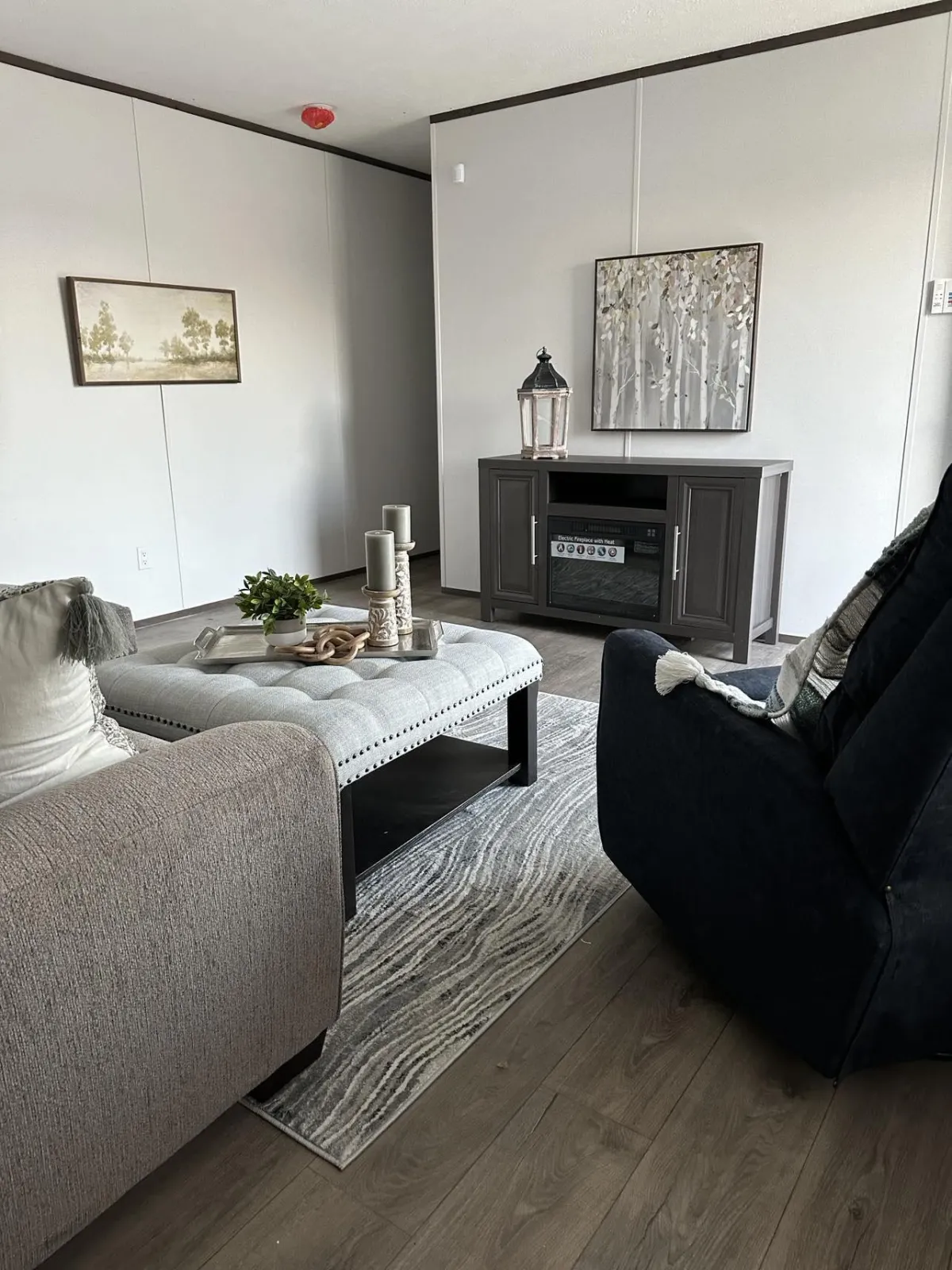 living room of a home at Tilman estates