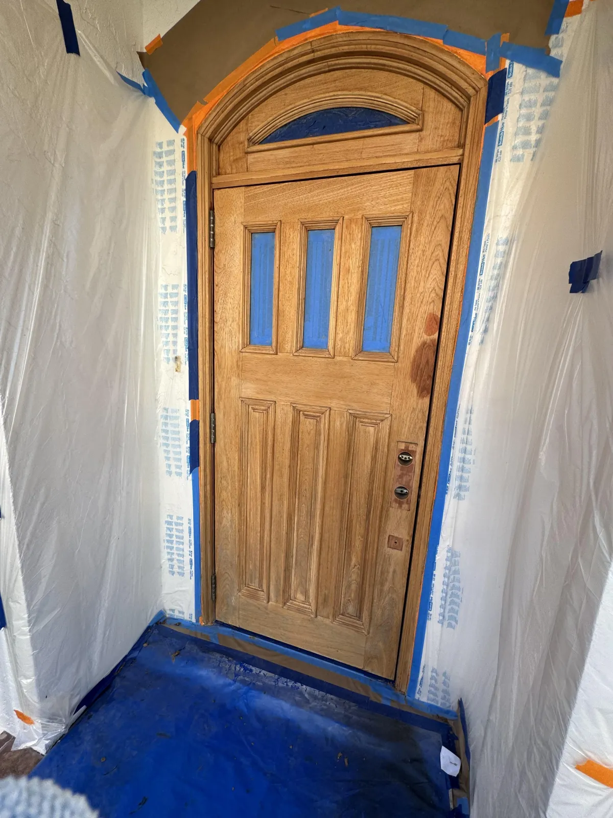Wood Door Refinishing