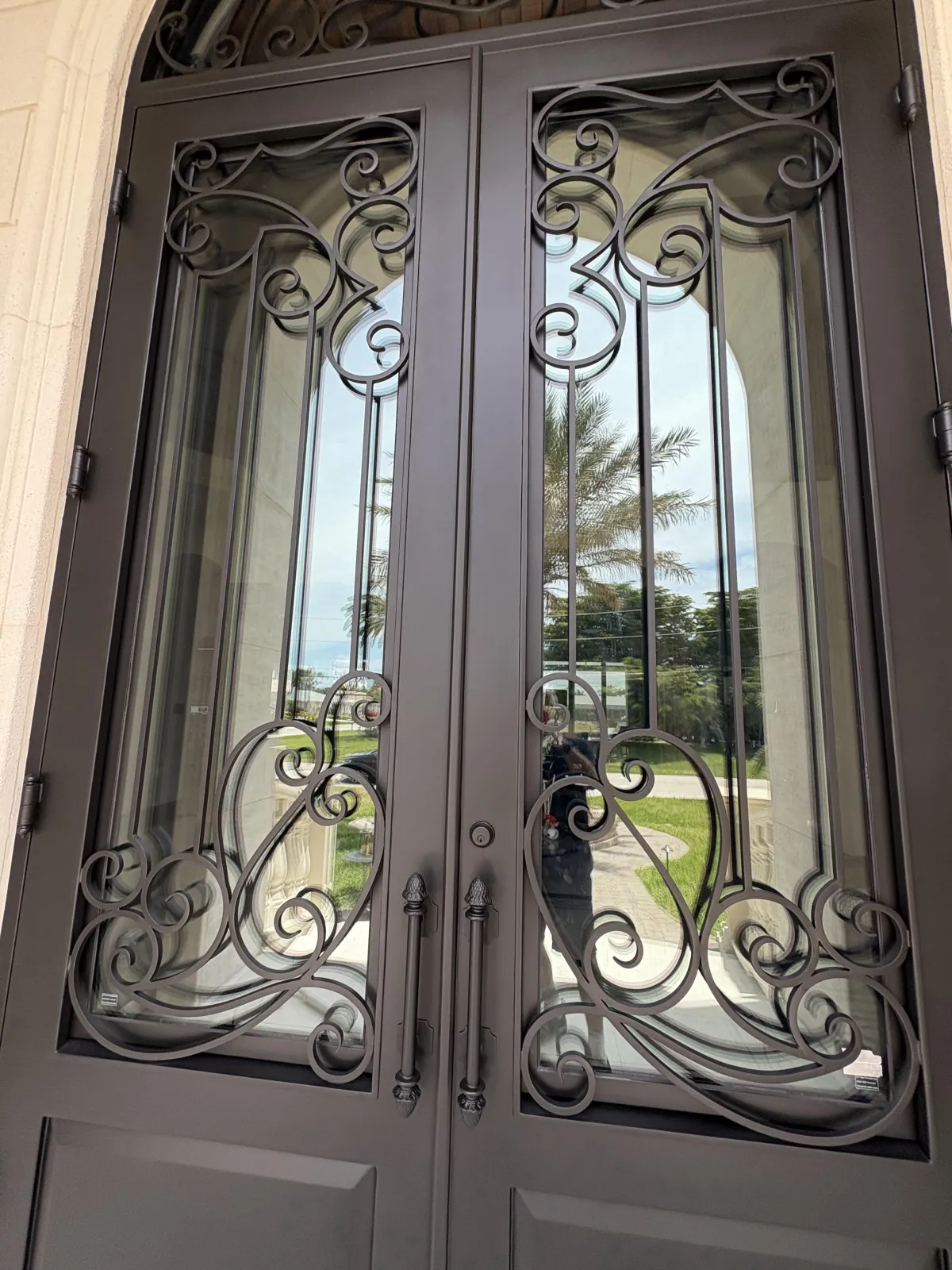 Iron Door Refinishing