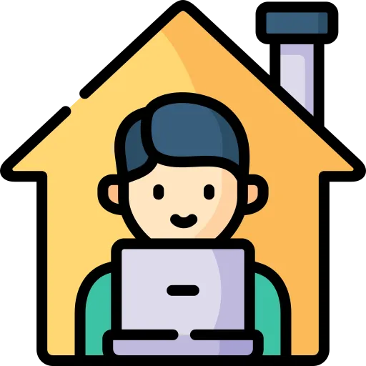 <a href="https://www.flaticon.com/free-icons/work-from-home" title="work from home icons">Work from home icons created by Freepik - Flaticon</a>