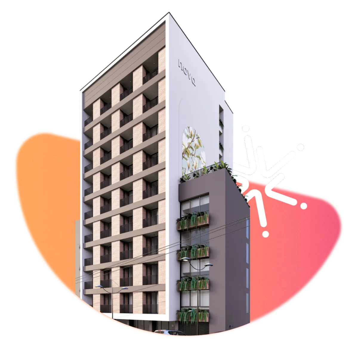 Fachada nova norte de armenia