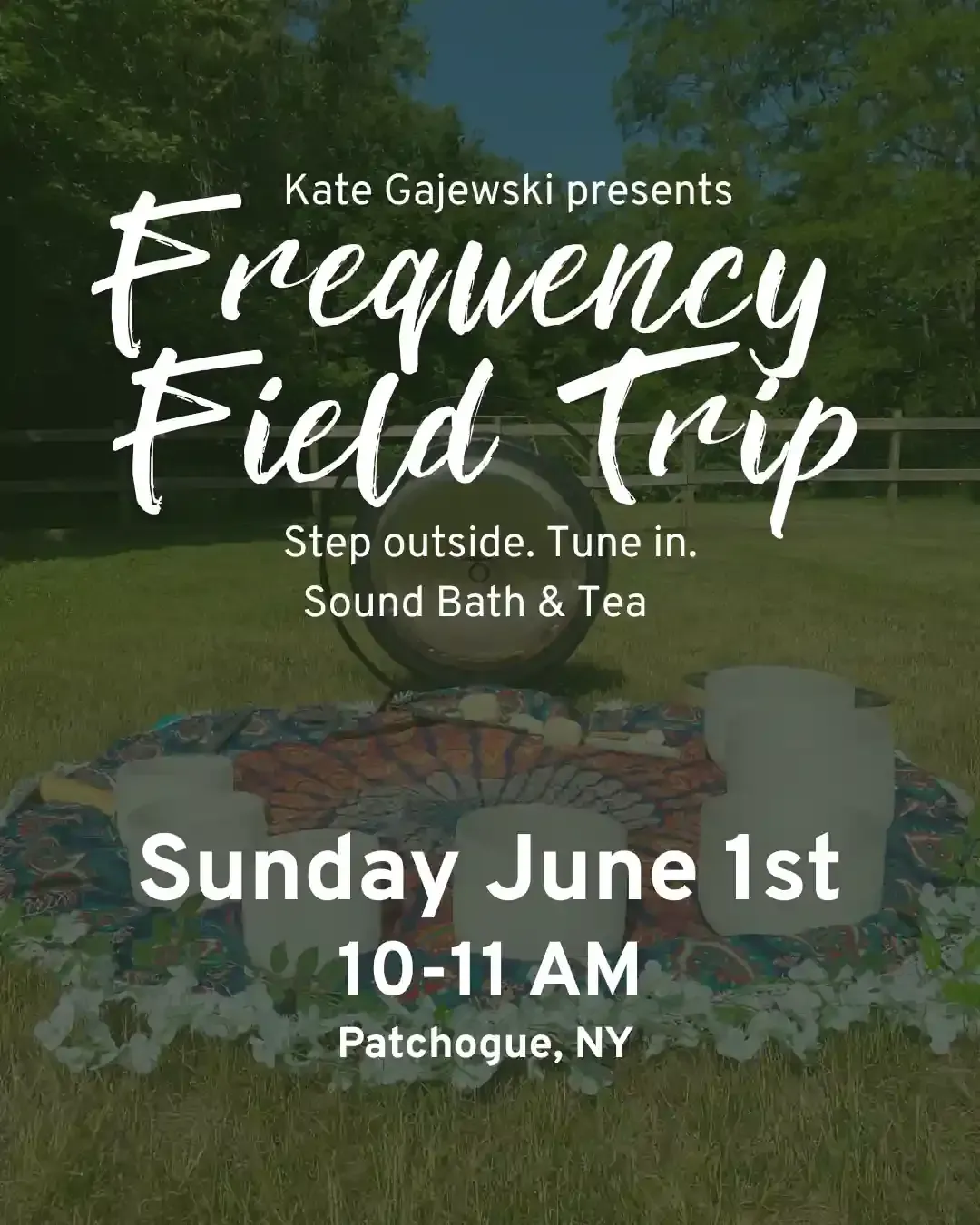 Full moon Sound Journey, Sound Bath, Cystal Singing Bowl Healing in Patchogu NY