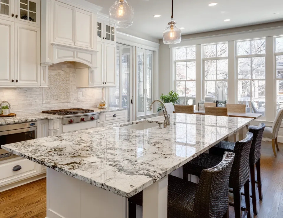Granite Kitchen Countertops And Island Albuquerque