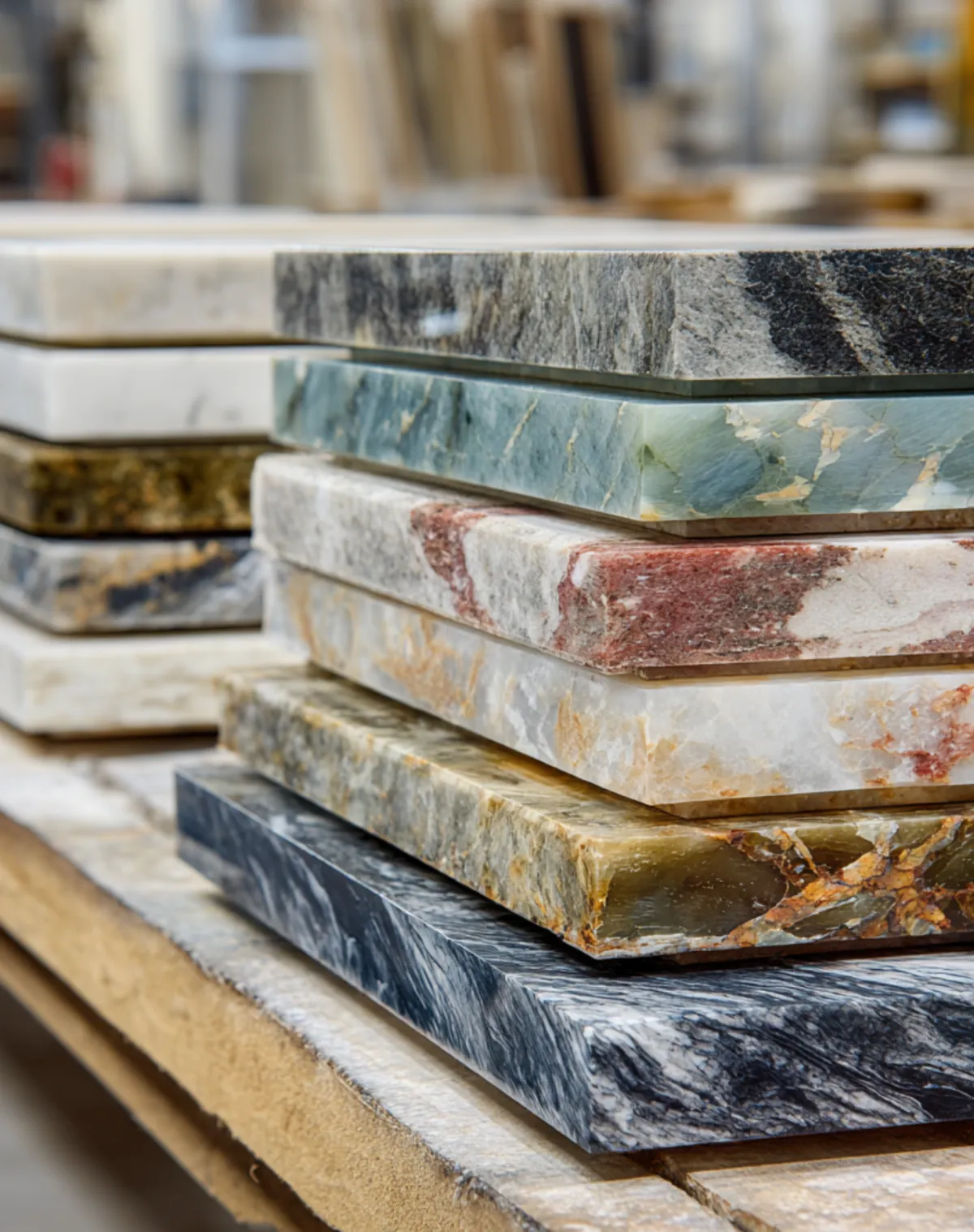 Quartz Kitchen Countertop Slabs And Natural Stone Samples Albuquerque