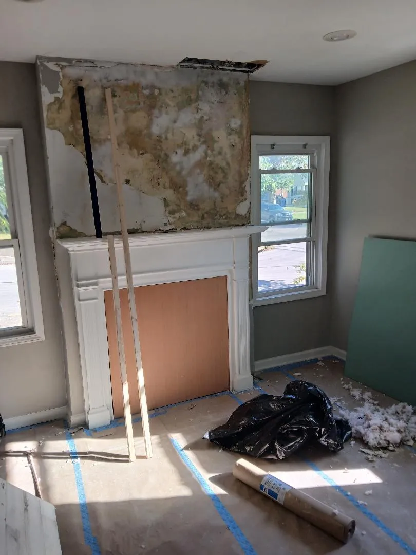 Fresh interior wall finish with smooth, even paint coats for a bright modern look