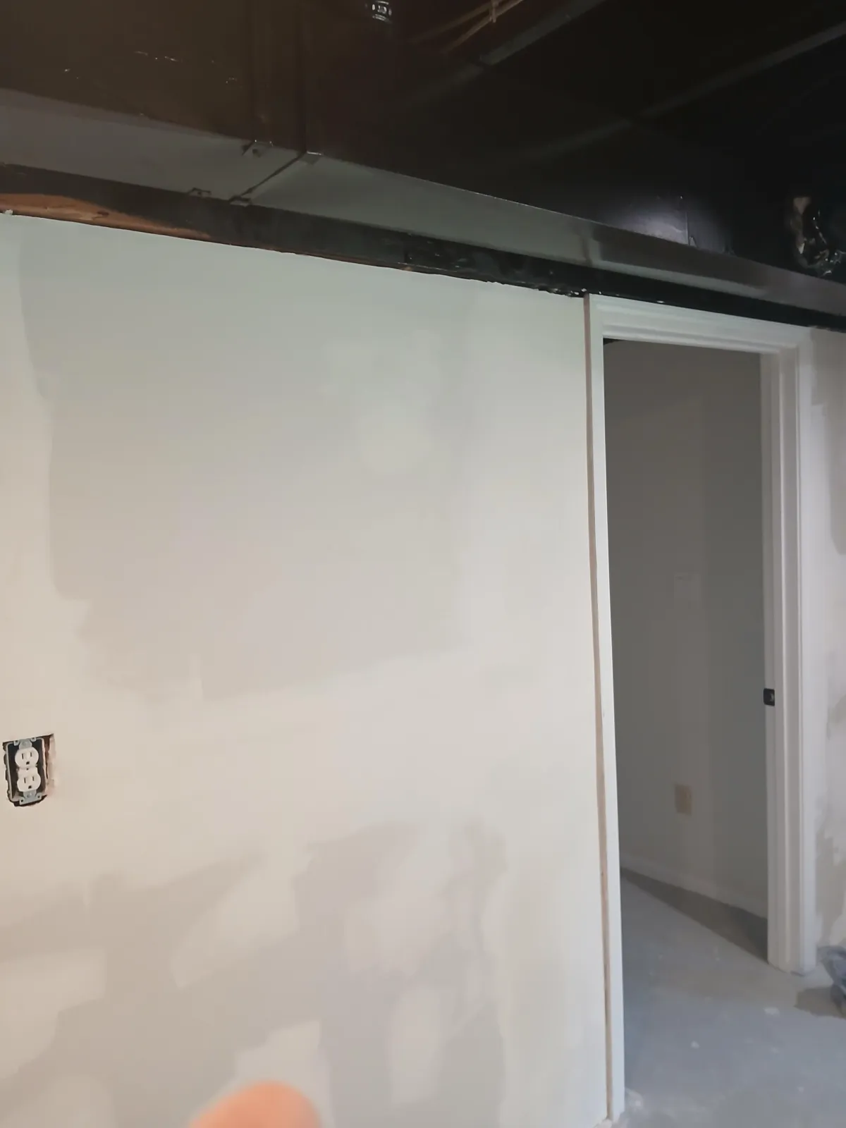 Detailed door and trim painting with a polished, durable interior finish