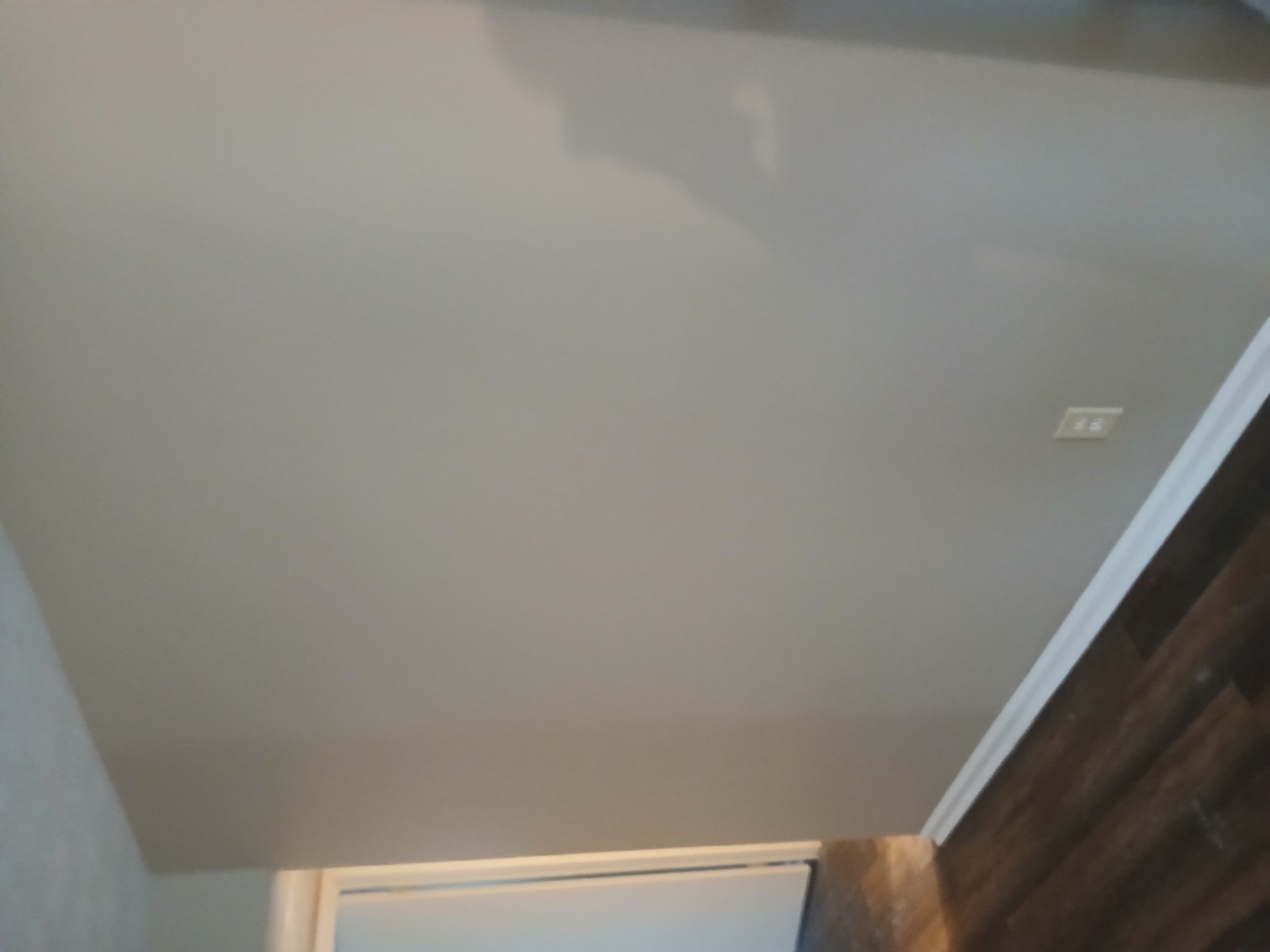 Fresh interior wall finish with smooth, even paint coats for a bright modern look