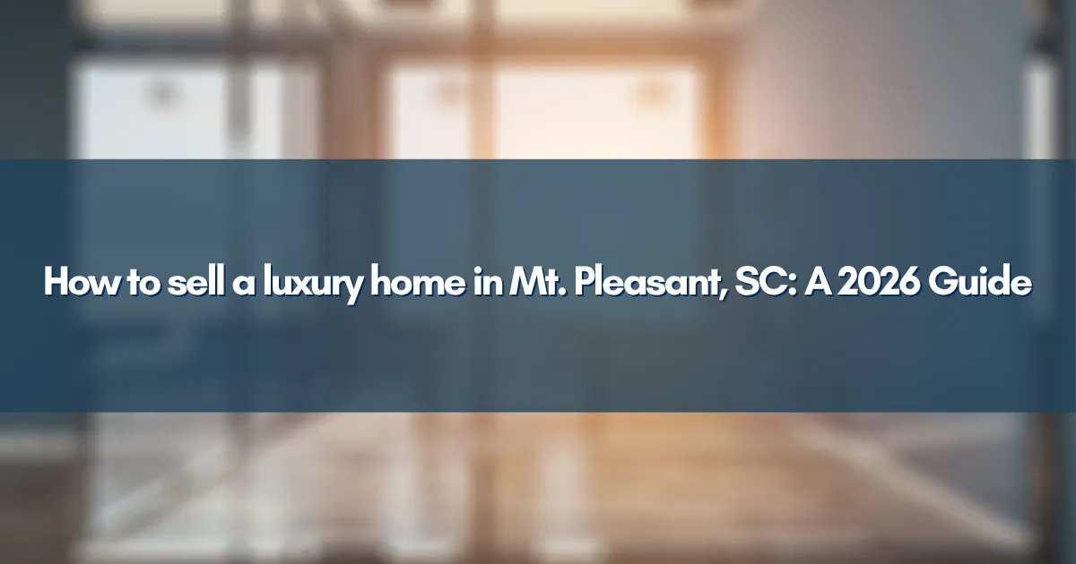 Modern luxury estate in Mount Pleasant, SC featuring expansive windows and marsh views.