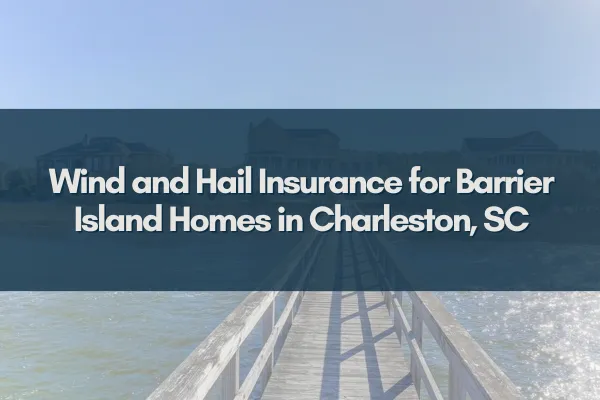 A scenic Charleston barrier island home with ocean views and storm-resistant features, highlighting coastal insurance needs.