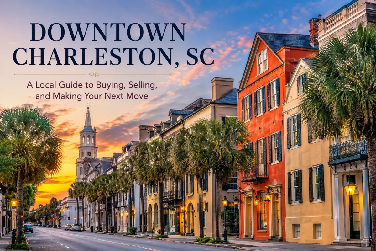 REALTOR in Downtown Charleston SC helping buyers and sellers