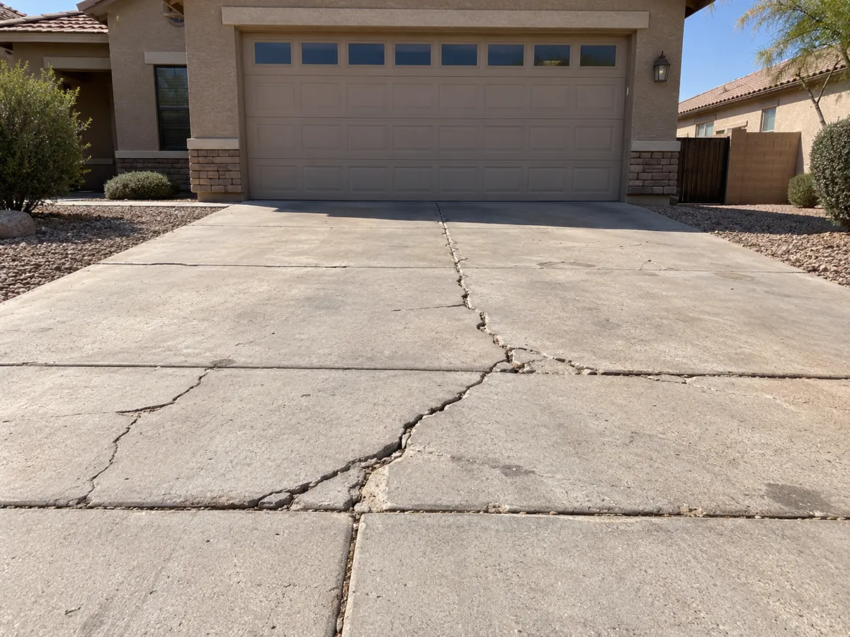 Who Can Replace My Cracked Concrete Driveway in Avondale, AZ?