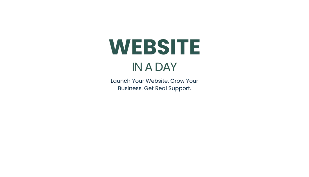 website in a day small business in tennessee