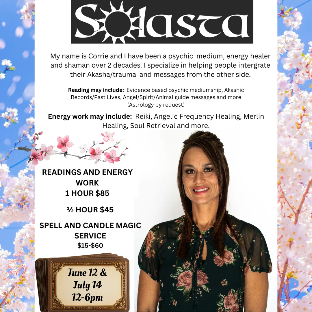 Solasta Readings with Corrie Lea the Astral Lotus