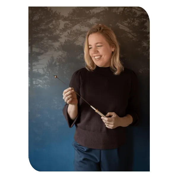 Ellen with biotensor