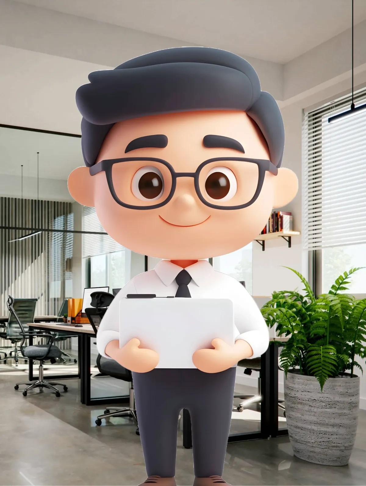 Happy Business owner