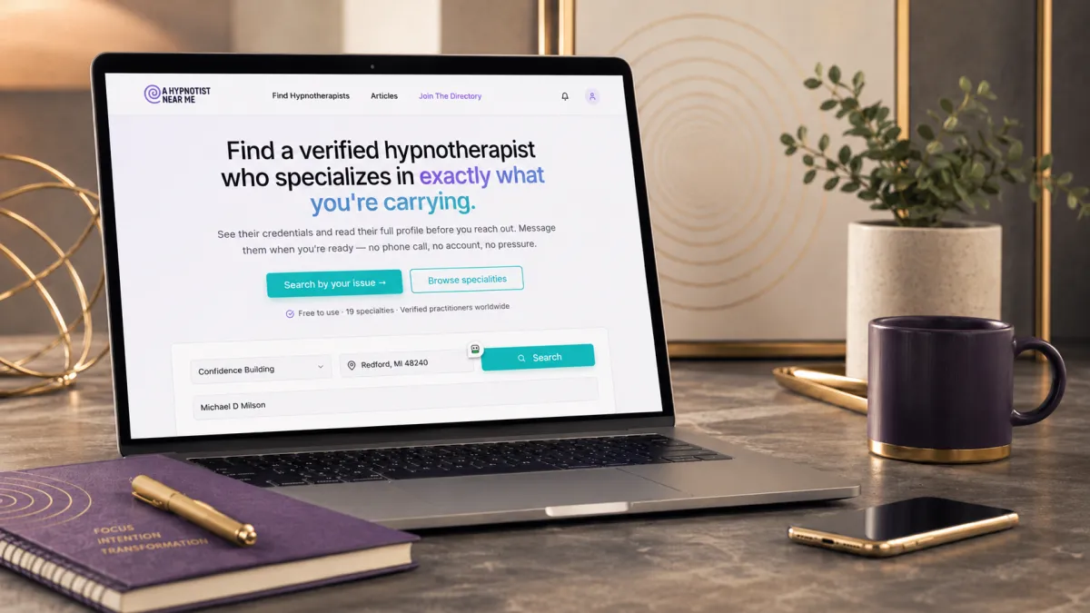 Finding a Hypnotist Near You | Michael D. Milson