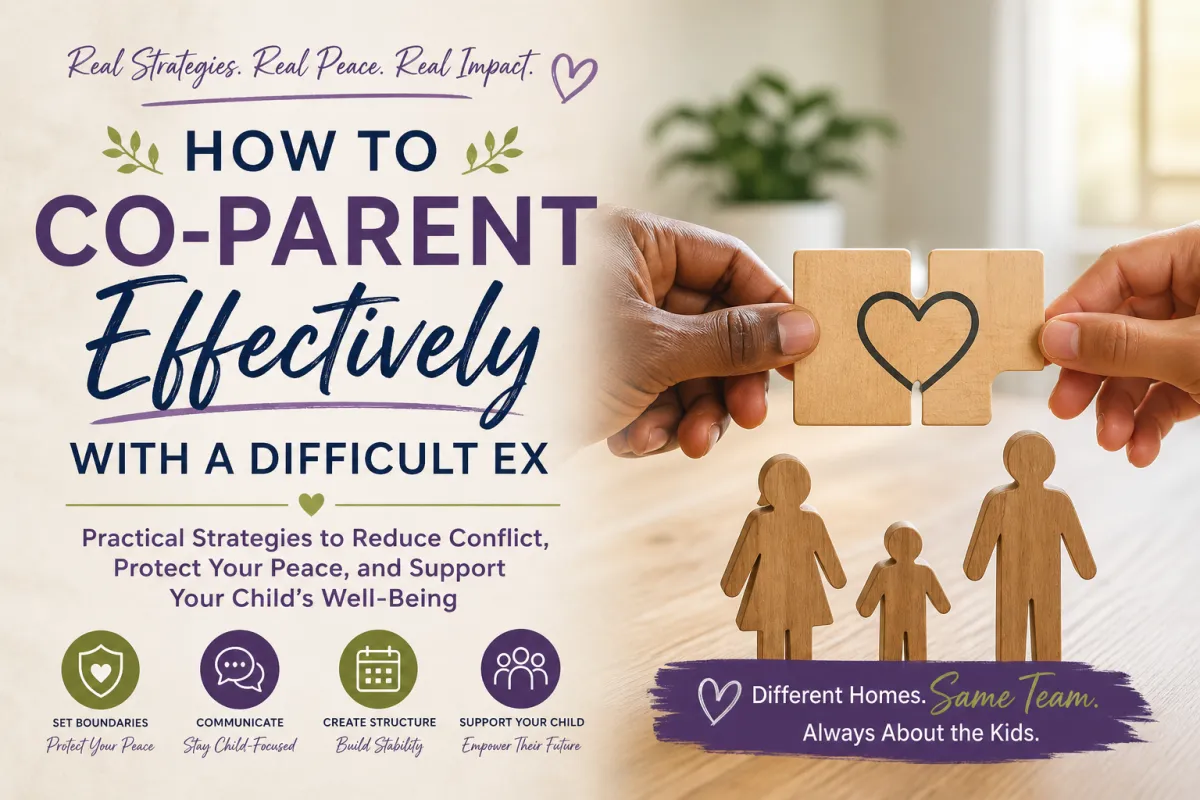 How to Co-Parent Effectively With a Difficult Ex (Without Losing Your Peace)