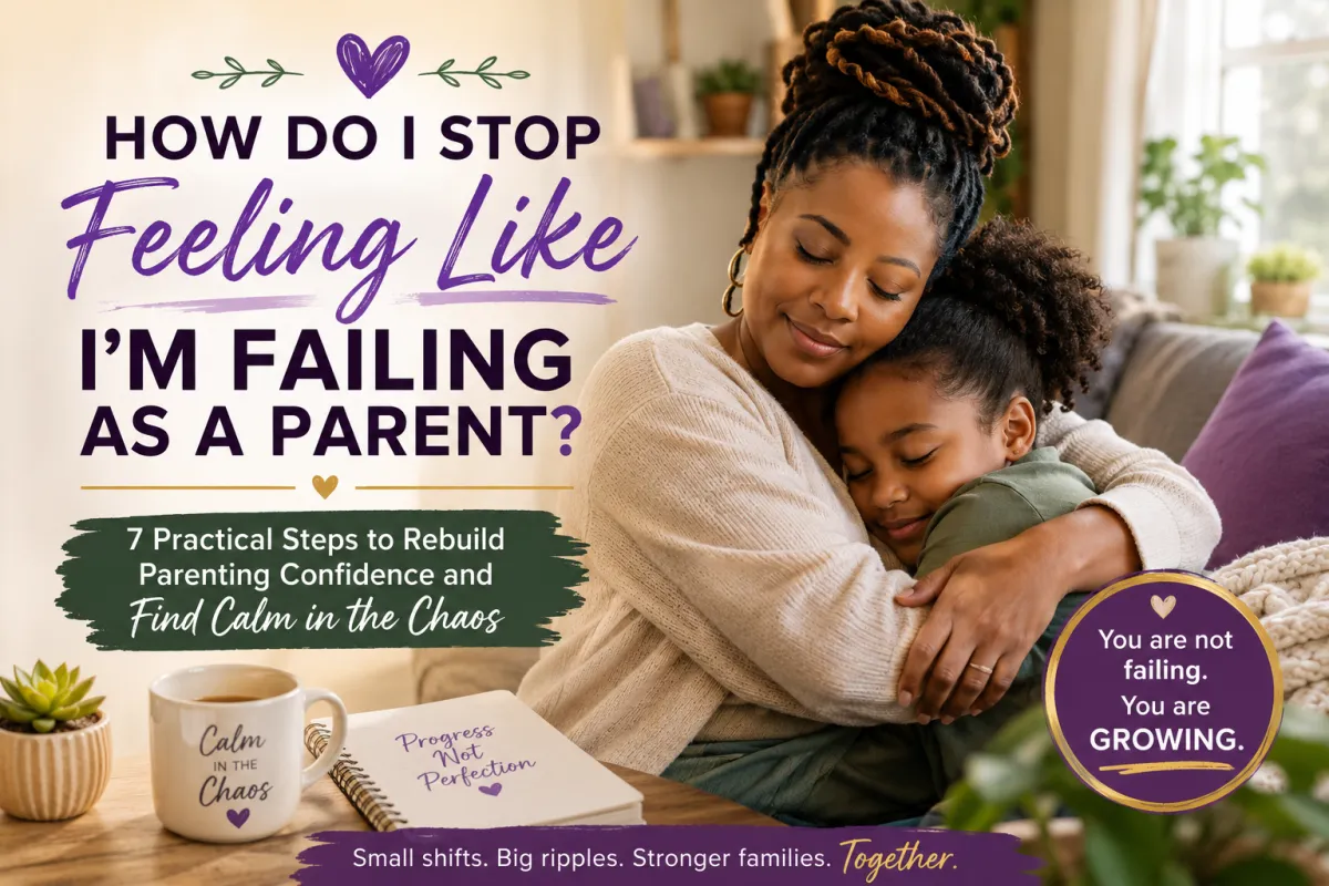 7 Practical Steps to Rebuild Parenting Confidence and Find Calm in the Chaos