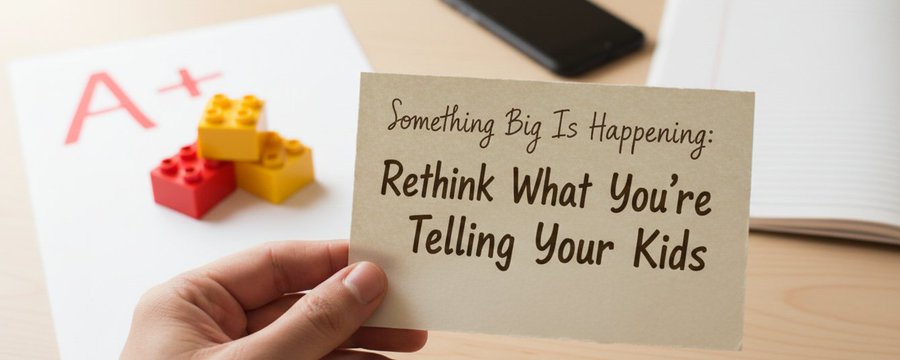 Something Big is Happening. Rethink What You're Telling Your Kids.