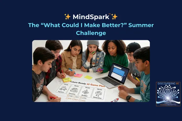 MindSpark #31: The “What Could I Make Better?” Summer Challenge