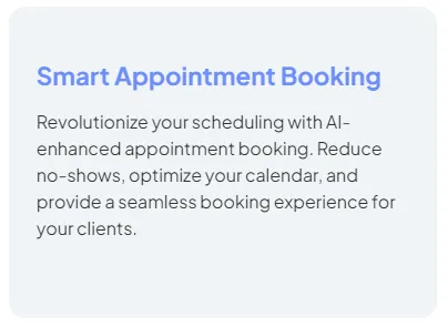 AI Appoinment Booking