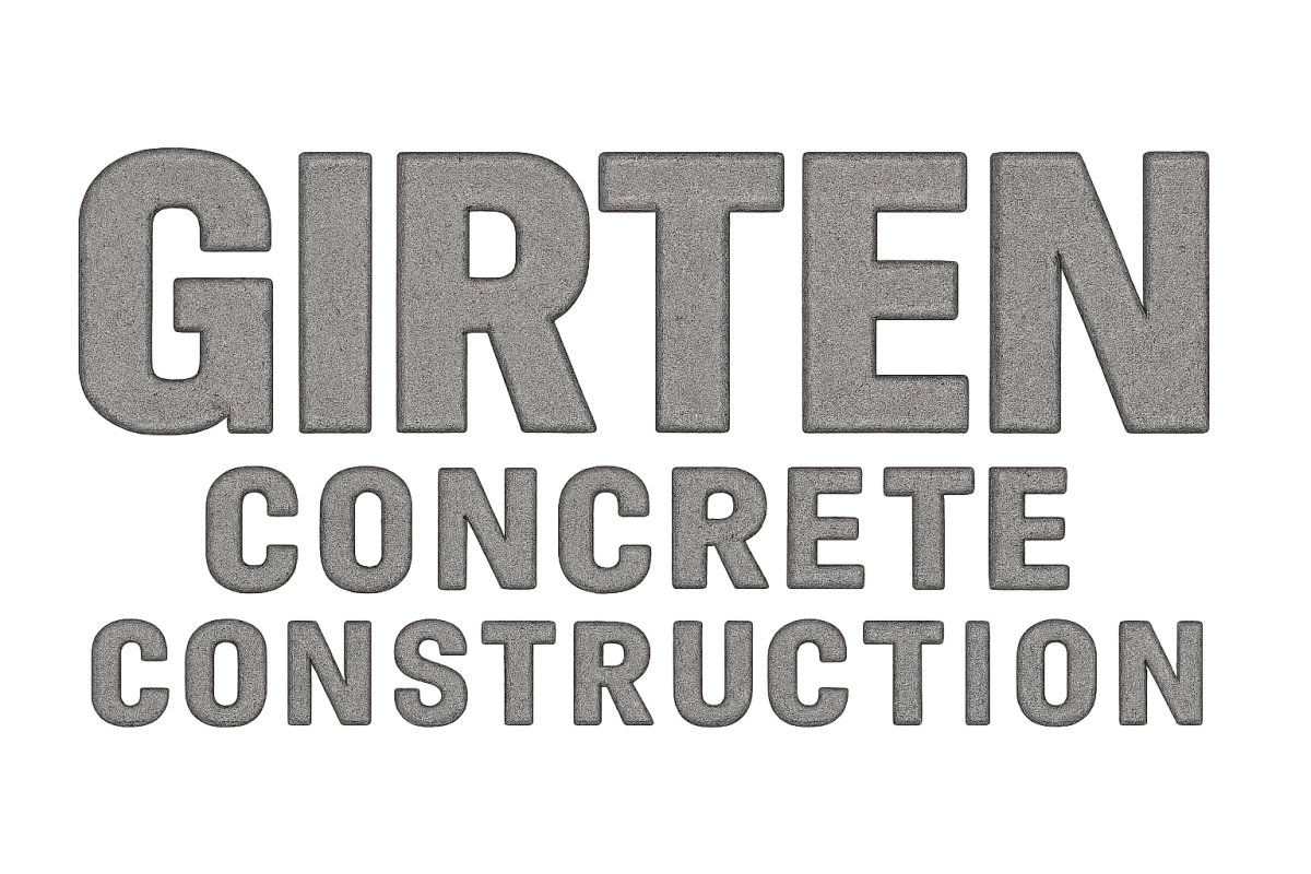 Girten Concrete Construction Footer Logo