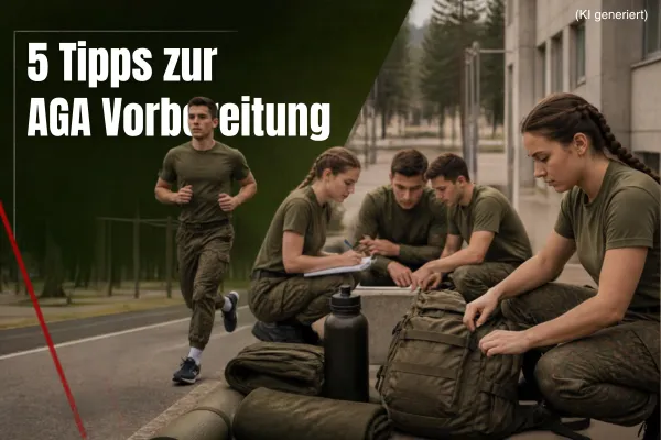 5 Tipps zur Vorbereitung auf die Bundeswehr AGA