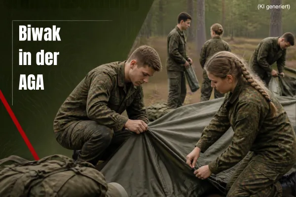 Biwak in der Bundeswehr: Was dich erwartet