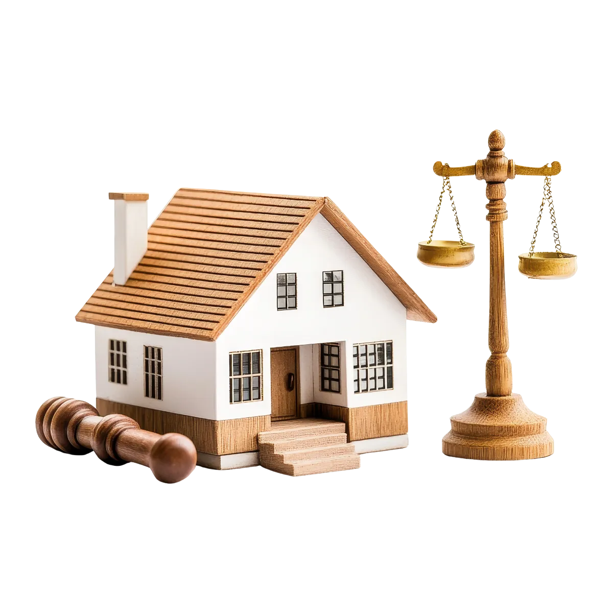 realtor standing in front of house