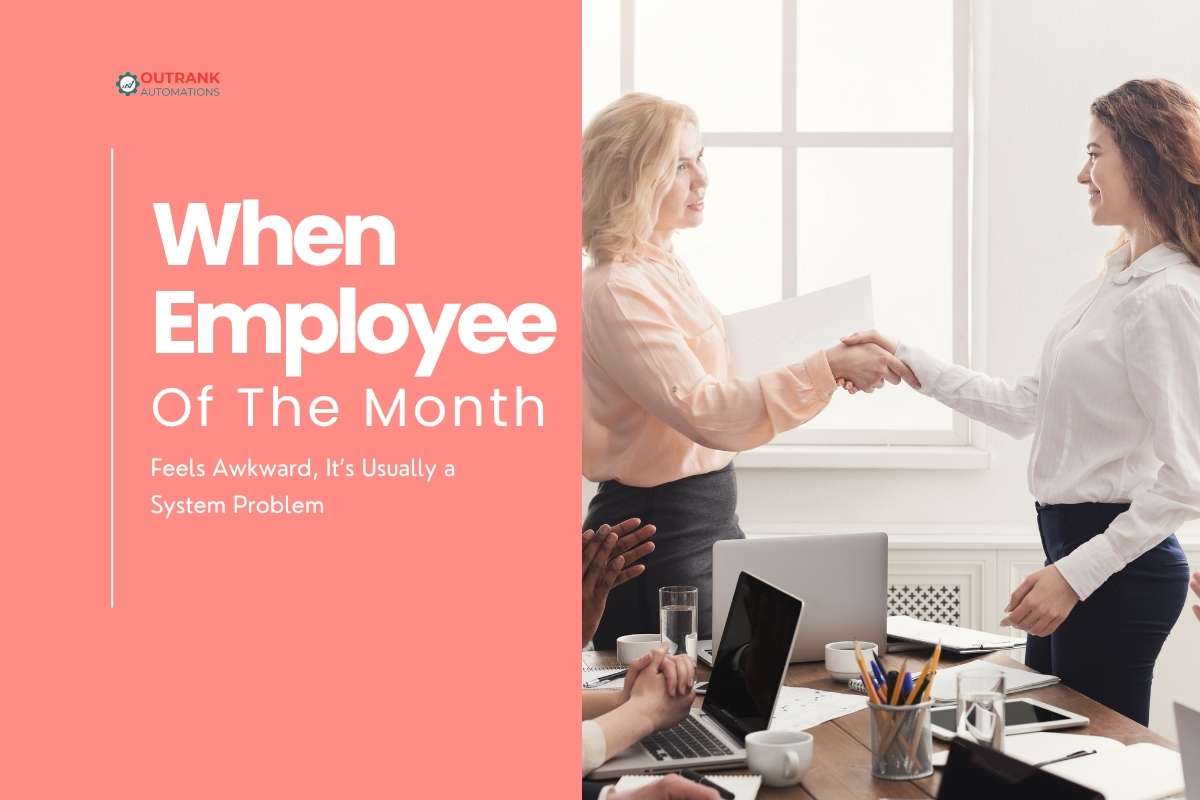 Manager welcoming a new employee