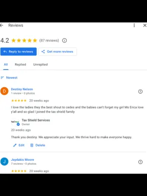 Taxshield service Detroit reviews