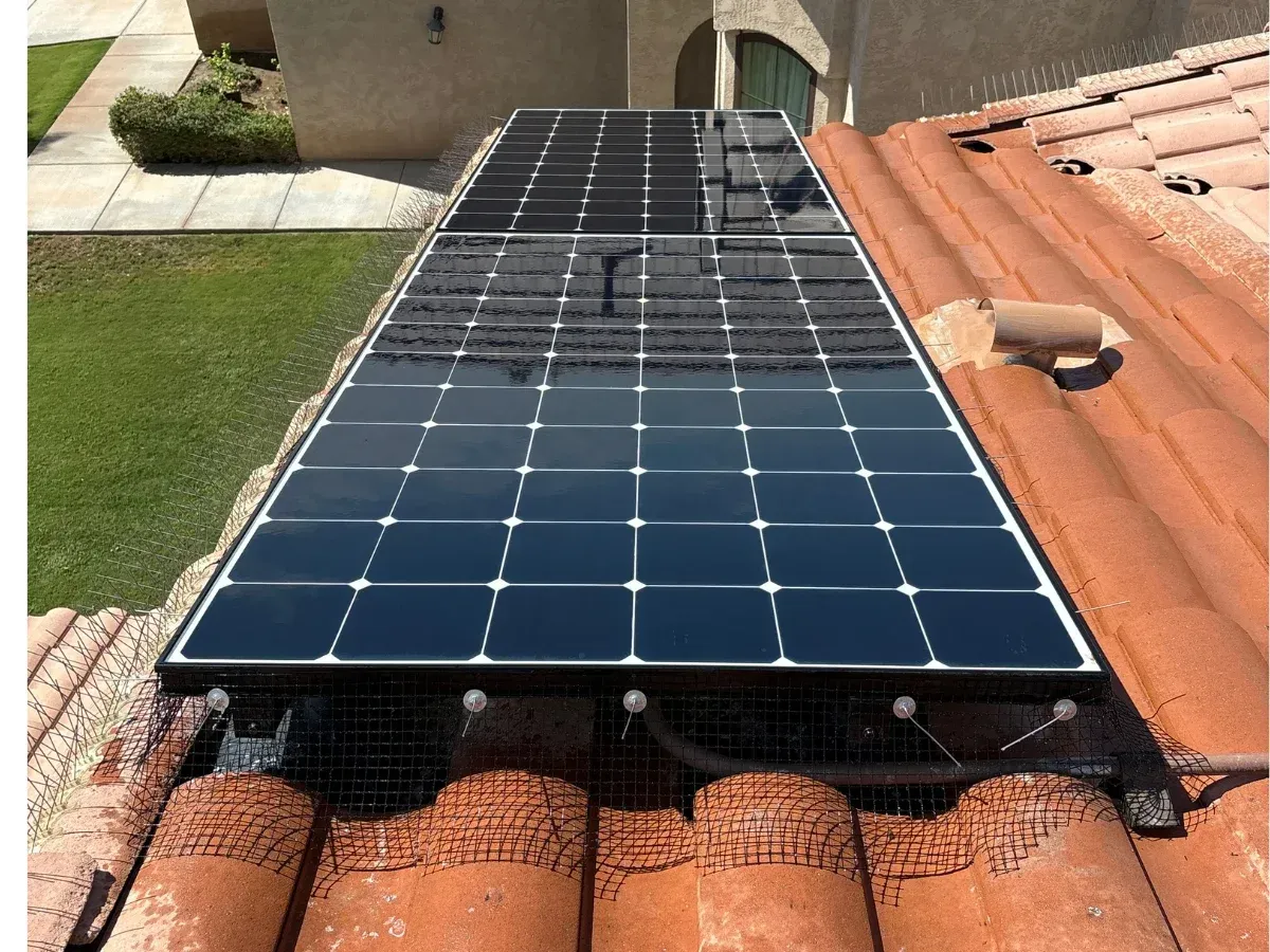 Commercial Solar Panel Cleaning in El Centro