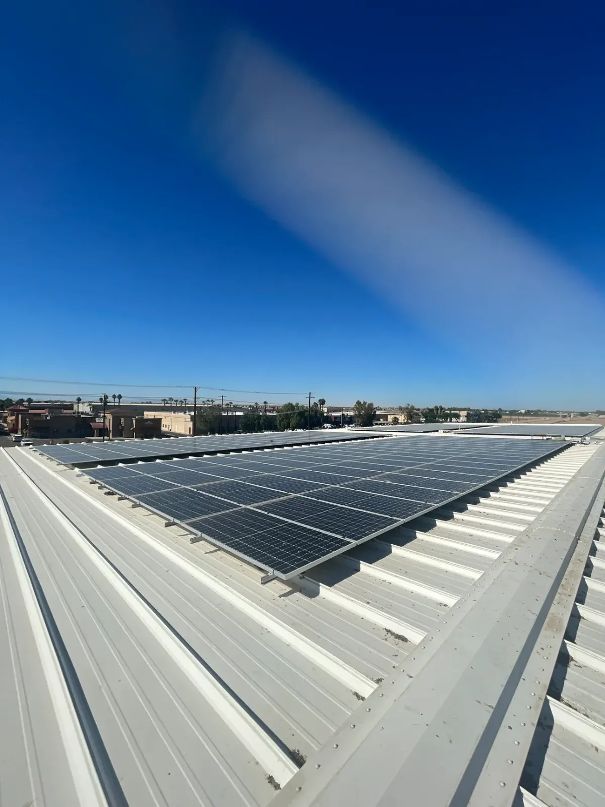 Commercial Solar Panel Cleaning in El Centro