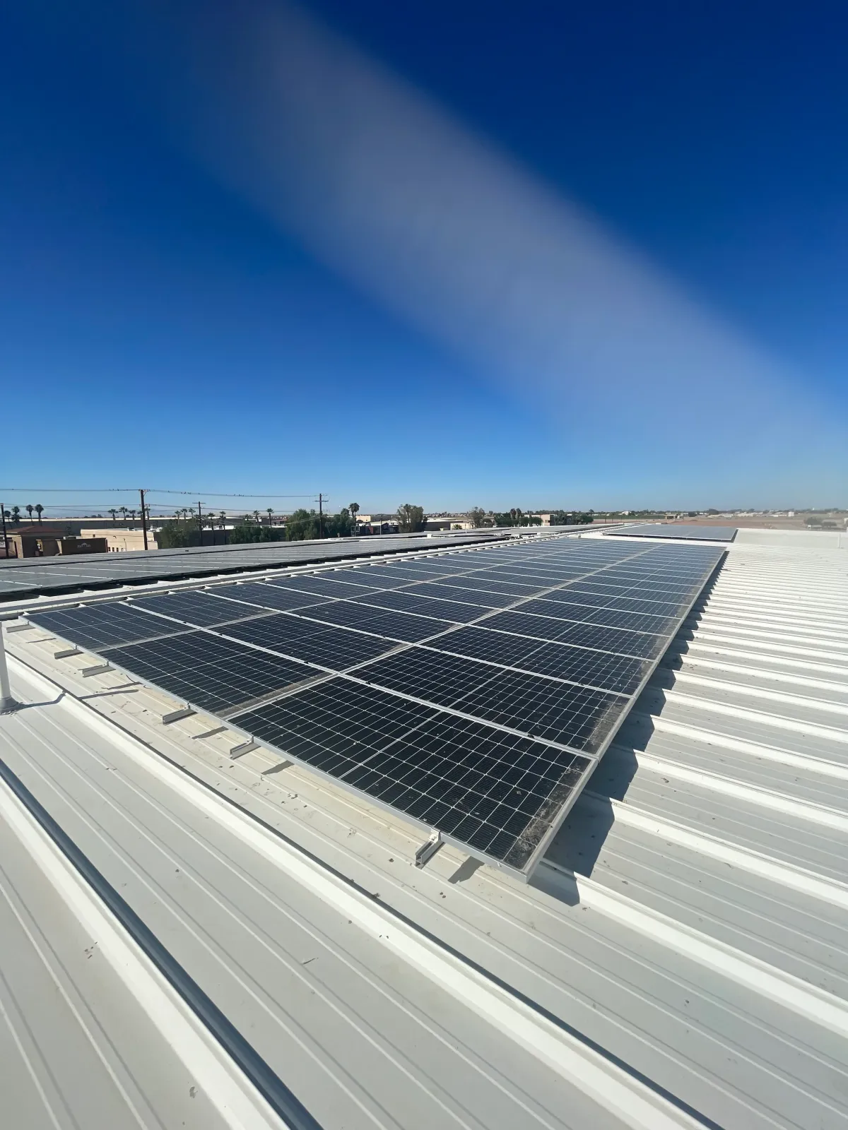 Commercial Solar Panel Cleaning in El Centro